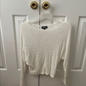Express Women's White Sweater